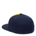 thumbnail image 6 of OC Sports TGS1930X Proflex Bamboo Charcoal Flat Visor Cap - Gold Navy, 6 of 8