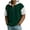 Army Green, variant on Men's Casual Color Block Hooded Zipper Neck Short Sleeve Sweatshirt, Sporty Top for Spring and Summer Outdoor,Army Green,L