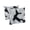 Black Leaf, variant on HONEY HOME 2 Pack Outdoor Pillows, Waterproof & Fade-Resistant Patio Cushions for Garden, Porch, Poolside