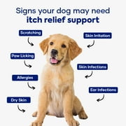 Aniwell Itch Relief Formula with Turmeric, Calendula, Vitamin E & Borage Oil for Dogs, 120g Soft Chews