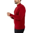 thumbnail image 5 of X RAY JEANS Mens Mock Neck Sweater Pullover, Jester Red, L, 5 of 10