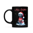 thumbnail image 2 of Merry Christmas Woofmas Xmas Noel Great Dane Santa Snowman Mug Danes Dog Lover Gifts Coffee Tea Cup - 13016, 2 of 4