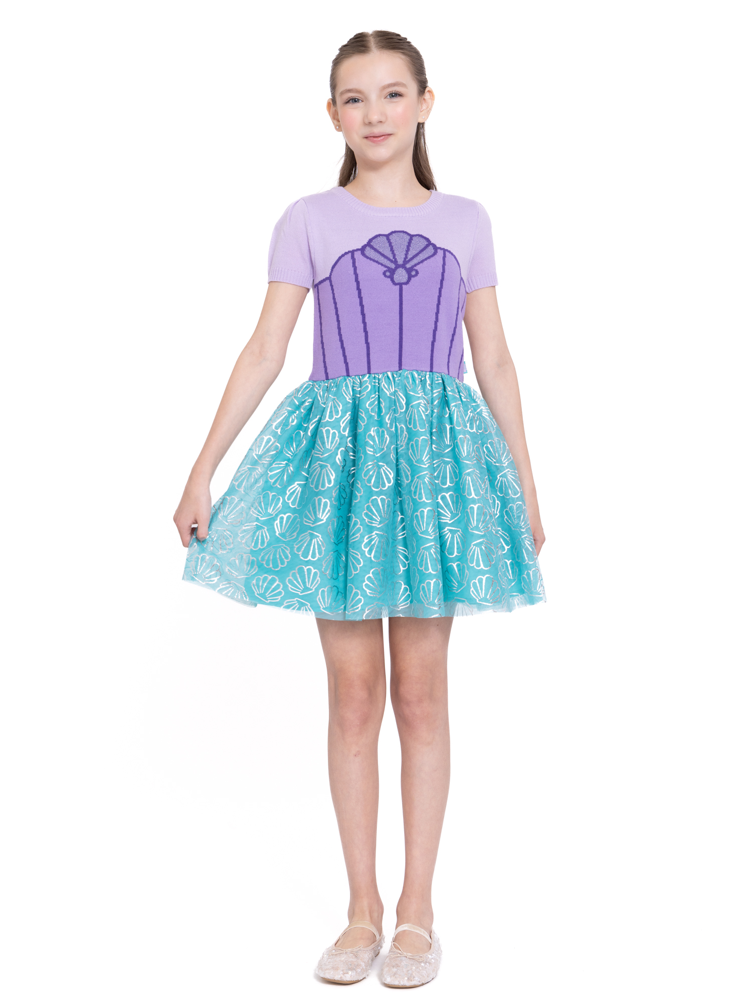 Disney Princess The Little Mermaid Ariel Sweater Dress photo 4