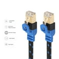 thumbnail image 3 of Câble ethernet Plat 10Gbps RJ45 Cat7 Réseau ethernet PVC Câble ethernet Internet Fil Ligne PC Routeur Sans Fil NAS, 3 of 9