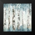 thumbnail image 2 of Tre Sorelle Studios 20x20 Black Modern Framed Museum Art Print Titled - Winter Aspen Fog, 2 of 5