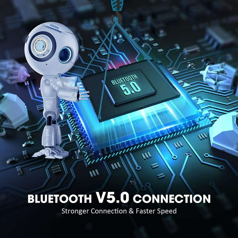 Car Bluetooth-compatib5.3 FM Transmitter Wireless Audio Receiver