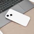 thumbnail image 6 of Case Compatible with IPhone 14 Plus 6.7 Inches, Straight Edge Fine Hole Soft Liquid Silica Gel Military Grade Shockproof Fingerprint Protection(White), 6 of 14