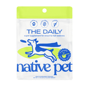 Native Pet The Daily Dog Multivitamin Powder, Probiotics & Glucosamine, 1.7 oz