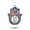 Multi Color Jerusalem, variant on A&S Mezuzot Hamsa Wall Decor Evil Eye Charm Protection Amulet Home/Business Good Luck Charms in English/Hebrew Blessings (Multi Color Mosaic, Hebrew Blessings - Business)