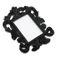 thumbnail image 5 of 3 Pcs White Vintage Baroque Ornate Picture Frames Wall Mounted - Set of 3 Frames .57 x 2.36 inch Photos, 5 of 8