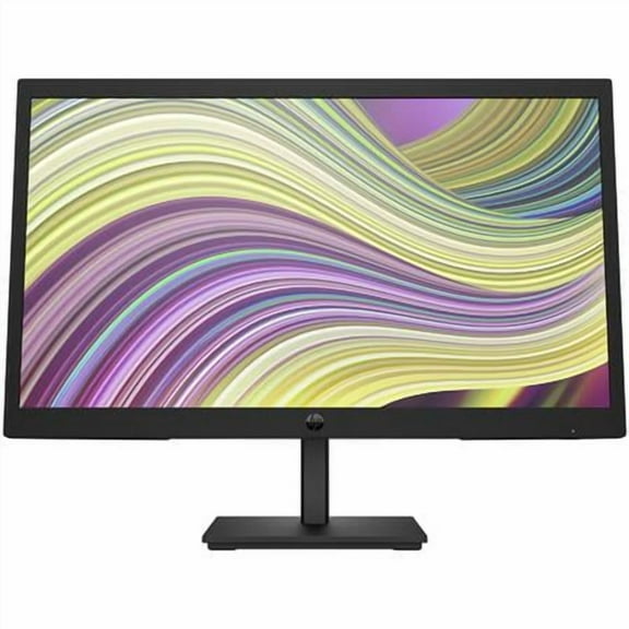 HP P 21" 1920 x 1080 LED Low Blue Light, Cable Management Monitor, Black, P22v G5