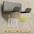 thumbnail image 2 of 1Pcs 3-In-1 Punch-Free Hair Dryer Holder-Bathroom Storage Holder, 2 of 6
