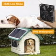 thumbnail image 4 of Solar Ventilation Fan, Timer Function Solar Panel Fan Kit Temperature Control 10W  for Shed, 4 of 7