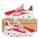 thumbnail image 1 of Zapatillas de deporte transpirables y resistentes con emblema nacional libanés de cedro para mujer, cómodas zapatillas para correr a diario., 1 of 6