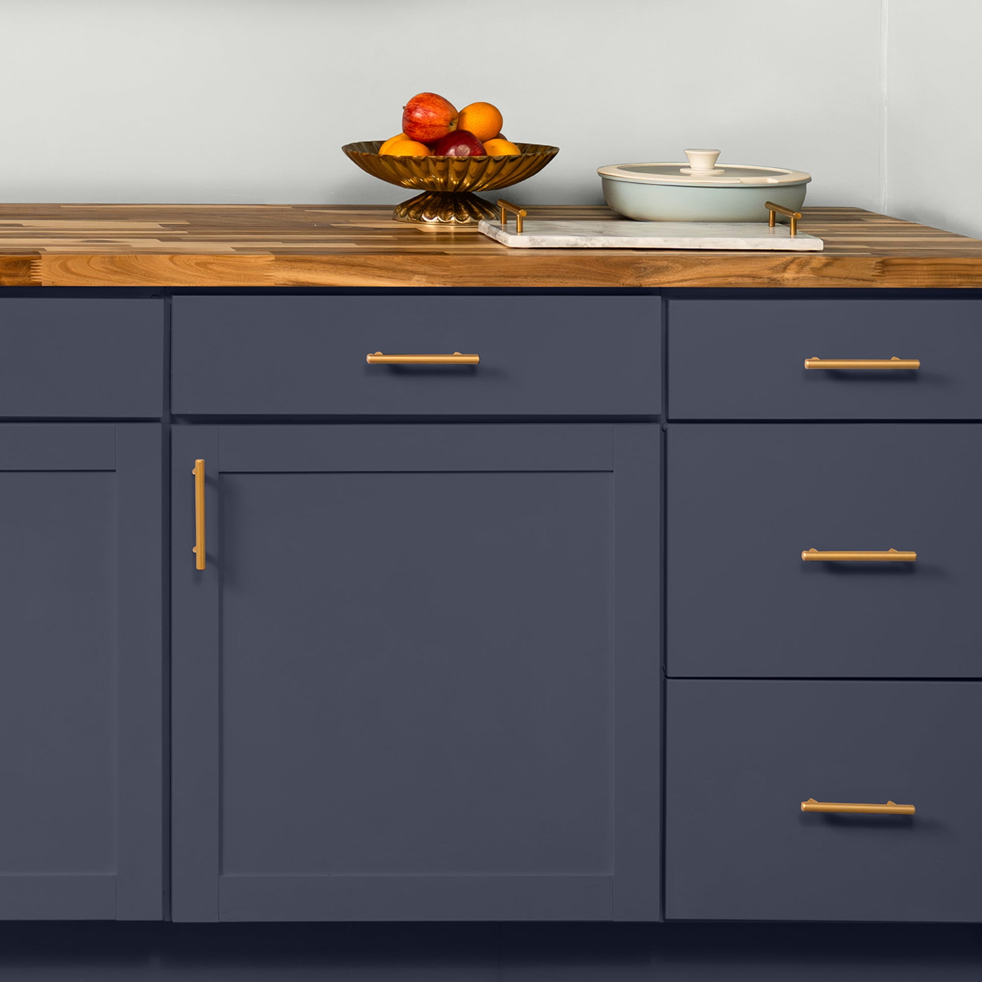 Glidden Cabinet Door and Trim Satin Paint, Black Flame, 1 Quart