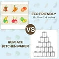 thumbnail image 3 of Set of 6 Veggies Swedish Dishcloths Cleaning Cloths Dish Towels Washable Kitchen Towels Absorbent and Quick Drying Kitchen Dishcloths for Kitchen, Hand, Counter Wipes, 3 of 7