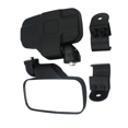 thumbnail image 2 of ATV Rearview Mirror UTV Side Mirror Reflector Electric Vehicle Scooter Universal Rear-Vision Reversing Mirrors,2 * mirrors 2 * mounting clamps,Black, 2 of 5