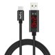 thumbnail image 1 of Voltaje de carga rápido / cable de de sincronización micro USB LED actual Cable de 1 teléfono Android Baoblaze Cable USB trenzado de nylon, 1 of 8