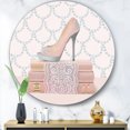 thumbnail image 2 of Designart'mode et Glam Chaussures II' Glam Métal Cercle Art Mural - Disque de 36, 2 of 5