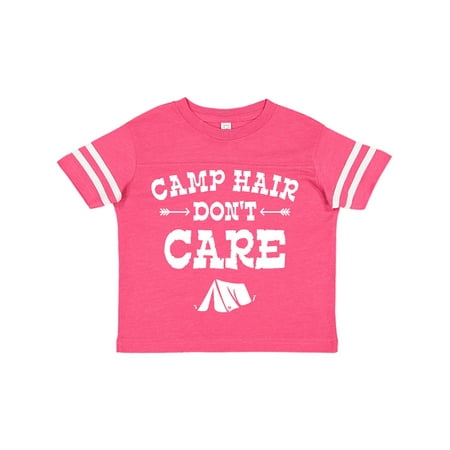 

Inktastic Camp Hair Tent Gift Toddler Toddler Girl T-Shirt