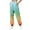 Orange, variant on Aofany Womens Gradient Sweatpants Casual Loose Trousers With Pockets High Waist Pants