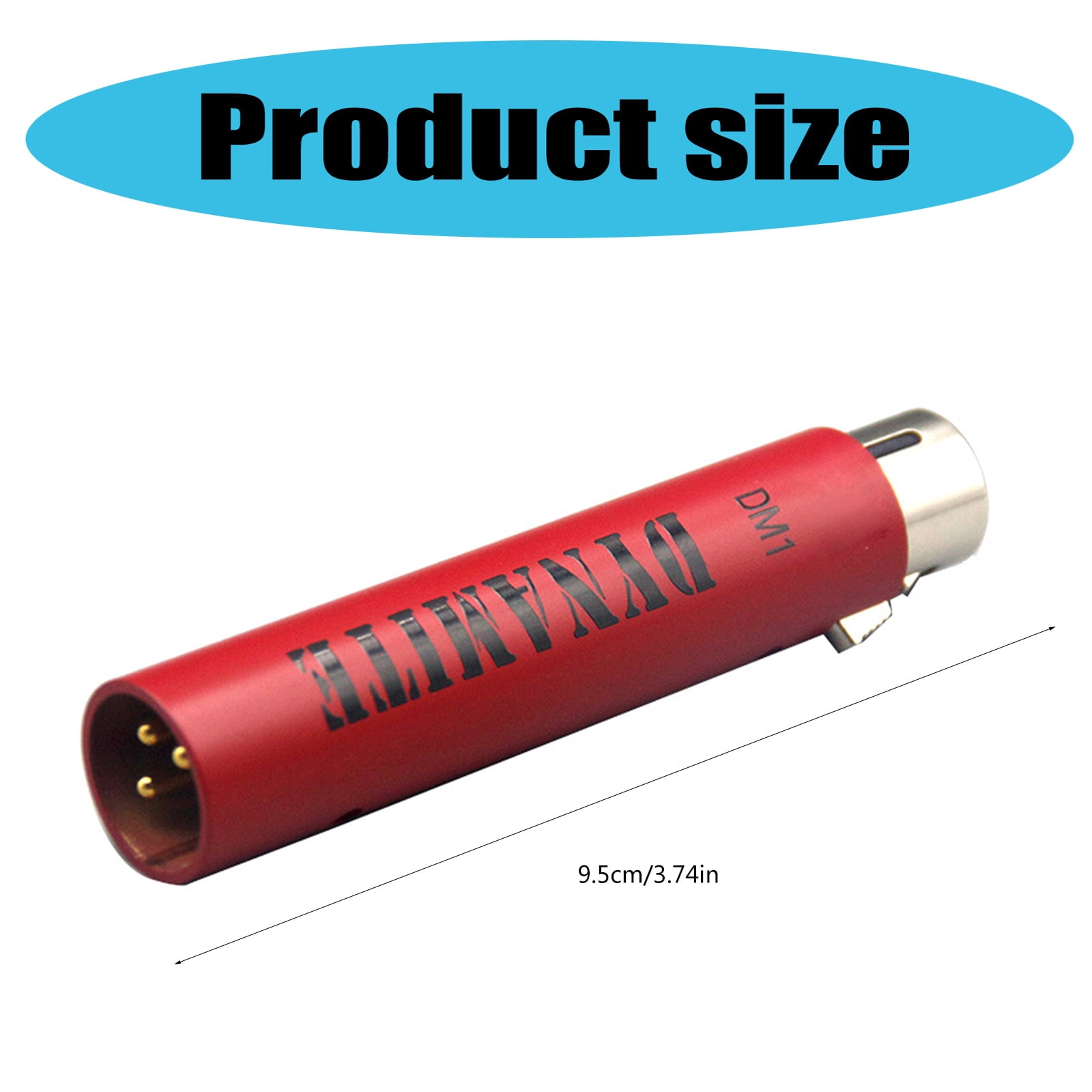 Electronics DM1 Active Inline Microphones Preamplifier Stage Independents Mic Amplifiers Gains Volumes 28db Discrete