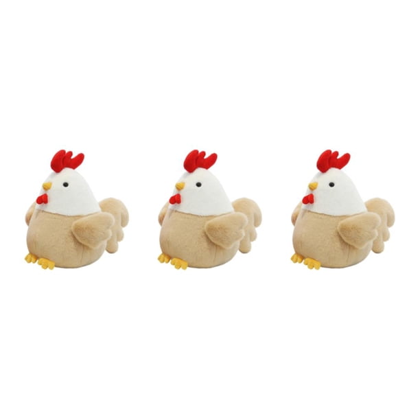 Vogacara Gallo lindo del juguete del animal de la felpa para el regalo de cumpleaños Niños que duermen la almohada de Kawaii Type1