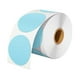 thumbnail image 4 of Rollo de etiquetas adhesivas redondas Hermals, 1000 unidades, 2 pulgadas, sello para sobres azul, 4 of 9