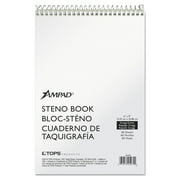 Ampad Steno Books, Gregg Rule, Tan Cover, 6x9, 60 Green Tint Sheets