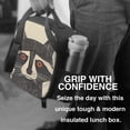 thumbnail image 6 of Lsque Retro Raccoon Graphic Print Lunch Bag Lunch Box for Women Men Reusable Insulated Lunch Tote Bag,Leakproof Thermal Cooler Sack Food Handbags Case High Capacity, 6 of 9