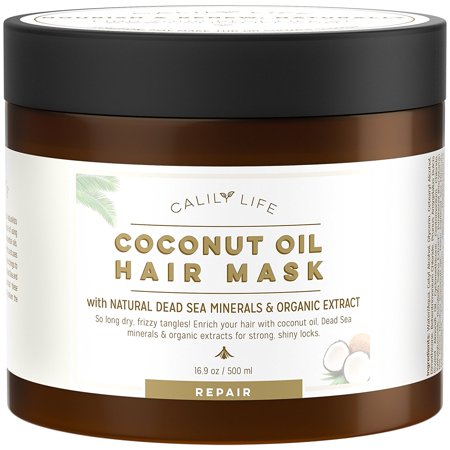 Calily Life Organic Coconut Oil Hair Mask With Natural Dead Sea