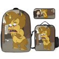 thumbnail image 1 of Big Mouth Backpack Brain Box System Cognitive Bookbag with Nutrient Lunch Organizer, 1 of 5
