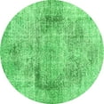 thumbnail image 1 of Ahgly Company Indoor Round Persian Green Traditional Area Rugs, 8' Round, 1 of 1