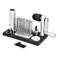thumbnail image 1 of Jump Ring Maker, Professional Jewelry Ring Making Tool Stainless Steel Ring Jumping Tool Manual Wire Drawing Machine with 20 Spindles From 2.5mm to 12mm, 1 of 7