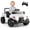 White, variant on OLAKIDS Licensed Electric Car for Kids, 12V Ride On Car with Dump Bed, Remote Control, Music & Light, Bluetooth, Ride On Truck for Boys Girls 3+ Years
