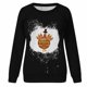 thumbnail image 4 of Sudaderas de Acción de Gracias Para Mujer Suéter de Cuello Redondo Blusa Suelta Tops Sin Capucha Odeerbi ODB204153, 4 of 7