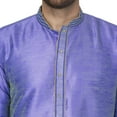 thumbnail image 2 of SKAVIJ Kurta Pyjama for Men 2-Piece Indian Traditional Party Dress Blue XL, 2 of 6