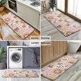 thumbnail image 6 of Pioneer Flower Floral Print Pattern Kitchen Rug Mat,Kitchen Runner Rugs Non Skid Washable,Decorative Kitchen Floor Mats for Kitchen,Sink,Laundry,17"x47.2", 6 of 7
