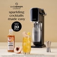 thumbnail image 5 of sodastream Crafted Mixers White Peach Ginger, 11.1oz, 3pk, 5 of 10