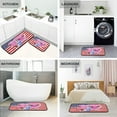 thumbnail image 5 of SKYSONIC Meow Cat Love Kitchen Mats and Rugs Floral American Flag Floor Runner Area Rug Washable Carpet Perfect for Living Room Bedroom Entryway,19.7"x27.6"+19.7"x47.2", 5 of 7