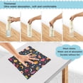 thumbnail image 3 of Yayeee 6 Pack Kitchen Dish Cloths for Washing Dishes Soft Absorbent Microfiber Towels, Small Space Pattern, 3 of 9