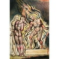 thumbnail image 3 of Blake, William 11x14 Black Modern Framed Museum Art Print Titled - Los and Enitharmon knew that the Satan is Urizen from Milton, 3 of 5