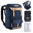 thumbnail image 1 of Mochila K amp;F CONCEPT Mochila multifuncional para cámara Bolsa impermeable para cámara Estuche para cámara de gran capacidad con compartimento para computadora portátil de 15,6 pulgadas Cubierta par K&F CONCEPT Mochila, 1 of 7