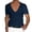 Navy, variant on Deep V Neck T Shirt for Men Low Cut Vneck Tee Invisible Tshirt Slim Fit Short Sleeve Tees Vee Top Scoop Hem White Xl