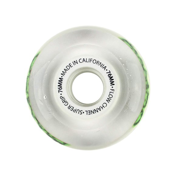 Labeda Slime Roller Hockey Wheel 76mm X-Soft (76A) Single Wheel White