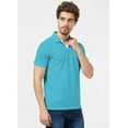 thumbnail image 3 of TAB91 Brand, Men's Polo Contrast Collar T-shirt, 3 of 5
