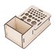 thumbnail image 5 of Organizador De Herramientas De Cuero, Estante De Caja De Almacenamiento De Herramientas De Cuero De Mayor Dureza Práctico Para Rodillos ANGGREK Leather Tools Storage Box Shelf, 5 of 8