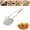 1pc, variant on 2-in-1 Stainless Steel Food Tongs and Oil Strainer, Fine Mesh Frying Clip for Scooping, Holding, and Draining Fried Foods and Kitchen Prep