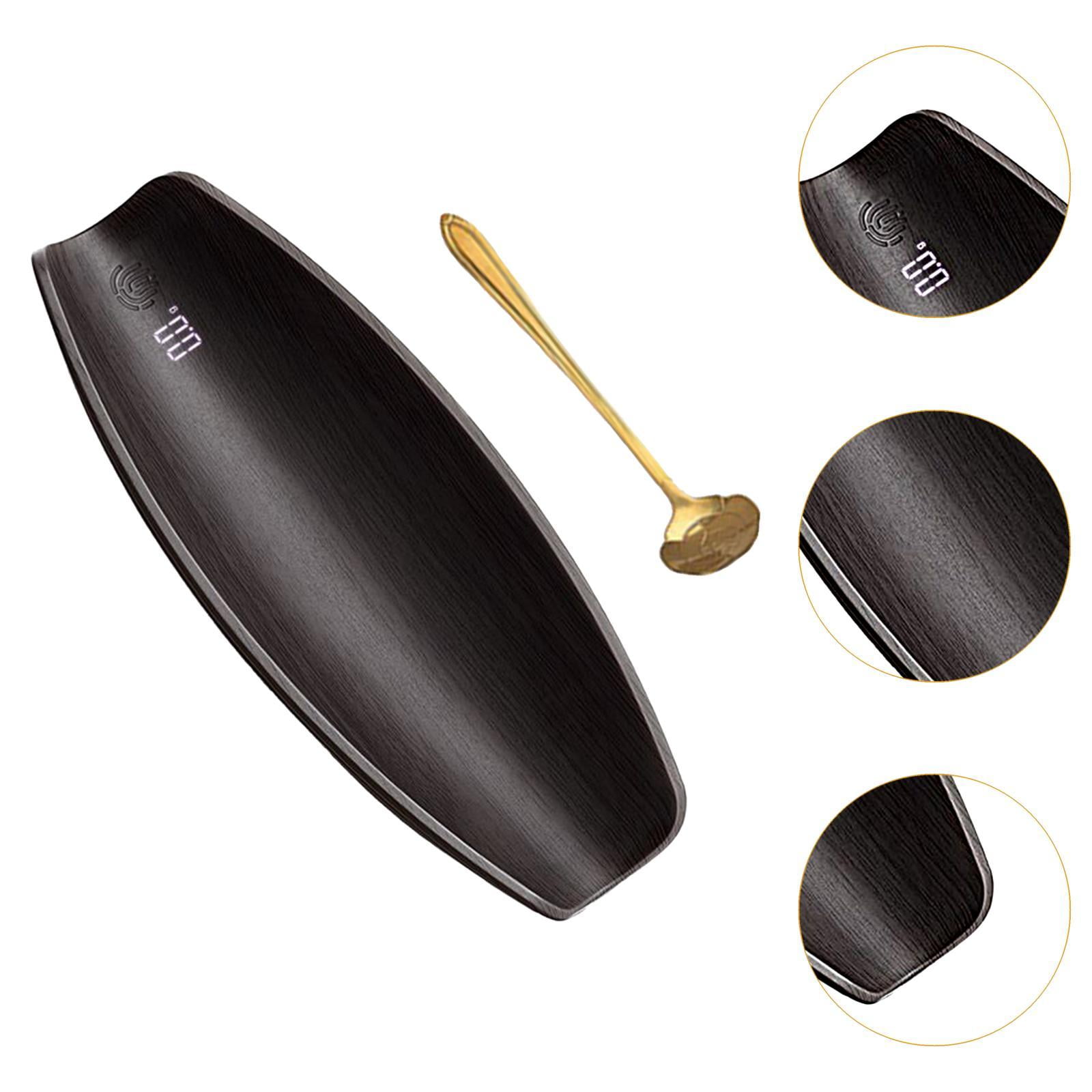 Baoblaze Mini Scale Coffee Scale Electronic Scale Accurate Multi Use Tea Leaves Scale Black