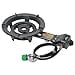 thumbnail image 3 of COOKAMP Propane Burner, Low Pressure Single Burner Camping Stove With Regulator And Hose,Portable Gas Stove For Camping Outdoor Cooking SH80 (SH80), 3 of 4